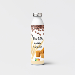 Ontbijtdrink koffie caramel